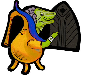 Knock on the door image